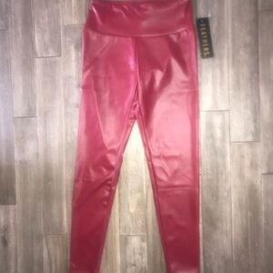 NWT Faux Leather Stretch Leggings